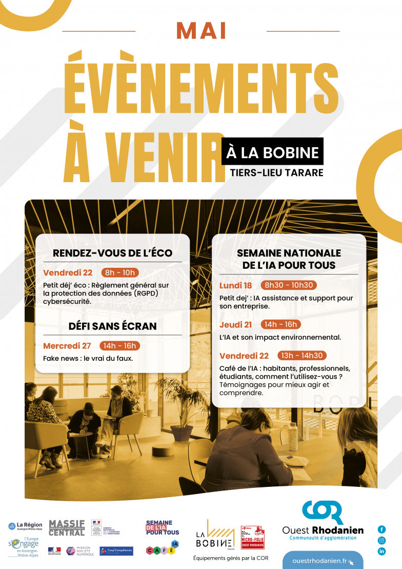 5 affiche mensuelle la bobine tarare mai 2026