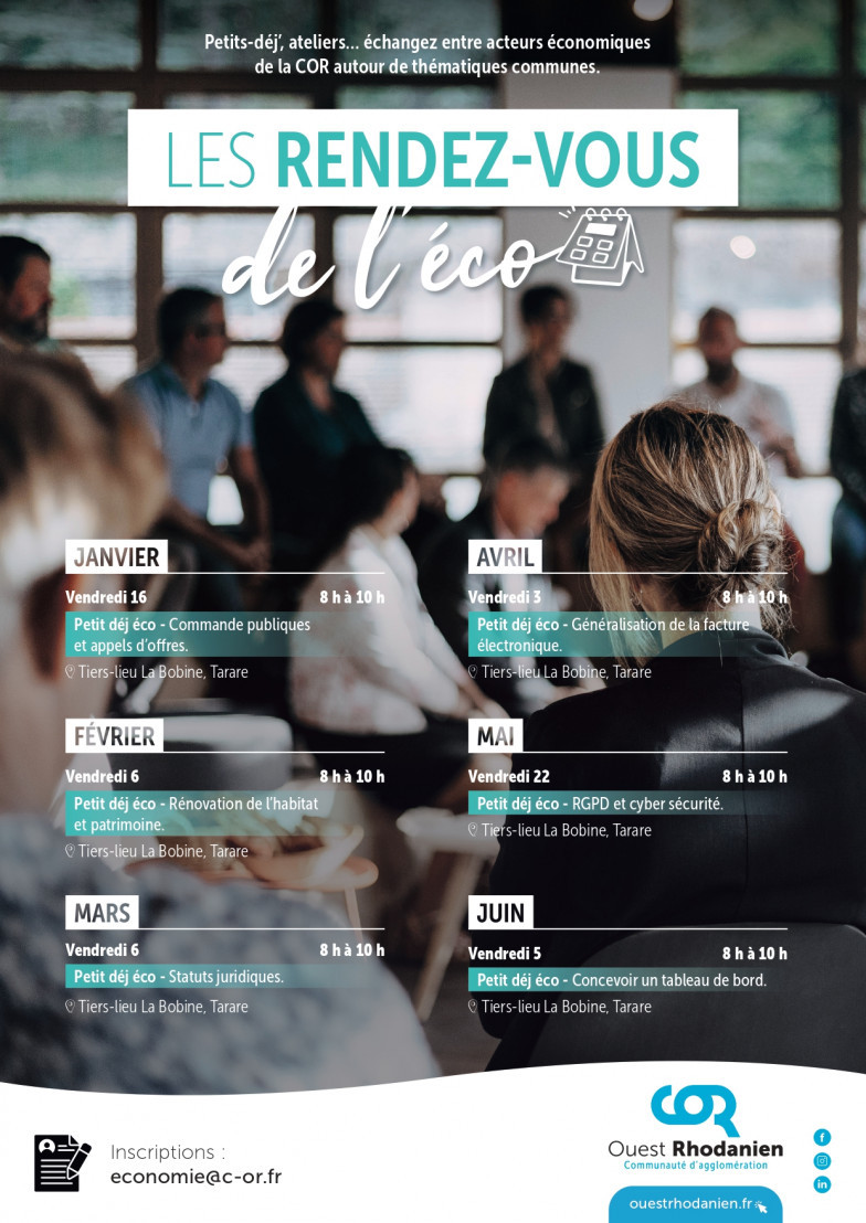 Affiche les rdv de l eco janv juin 2026 page 0001