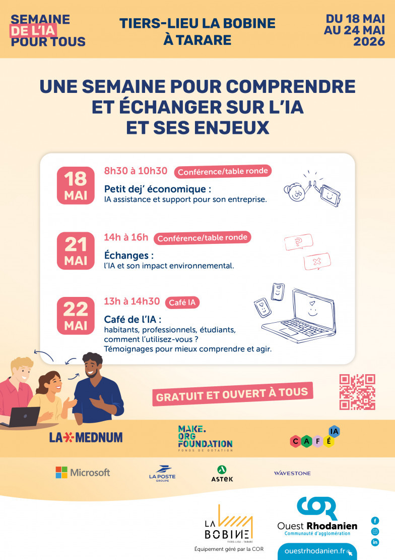 Affiche semaine ia 2026