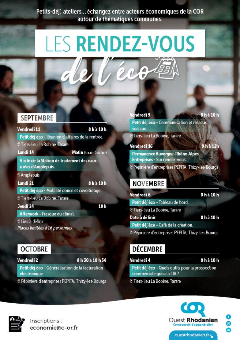 Capture d ecran les rdv de l eco